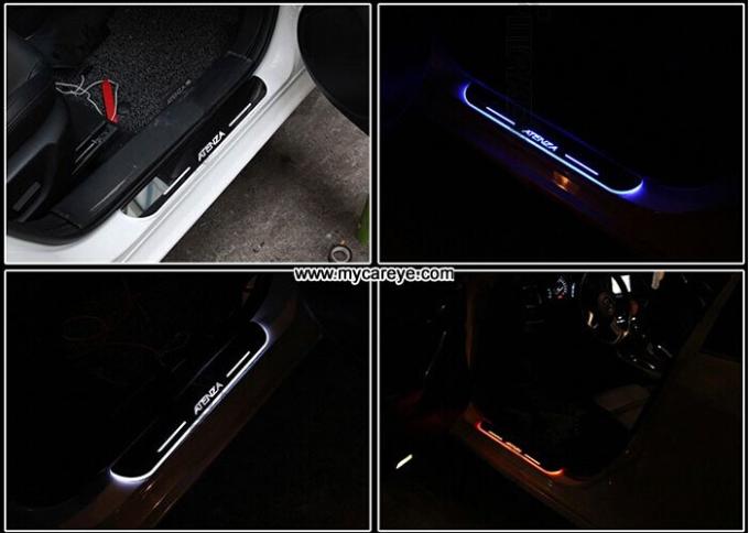 Nissan X-Trail car pedal set LED lights pedal car step Moving door scuff