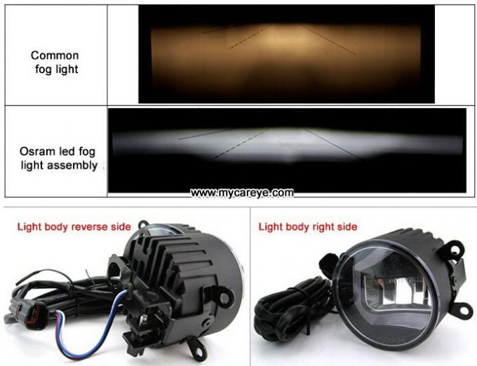 Peugeot 307 front fog lamp replacement LED daytime running lights kits