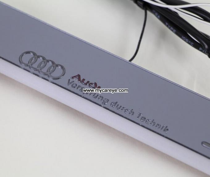 Audi Q3 Q7 car accessories upgrade new led door moving scuff plate lights