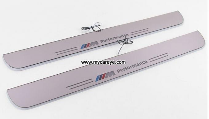 BMW X4 auto parts retrofit LED moving lights for car door scuff