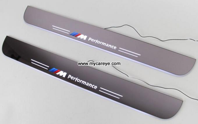 BMW X4 auto parts retrofit LED moving lights for car door scuff