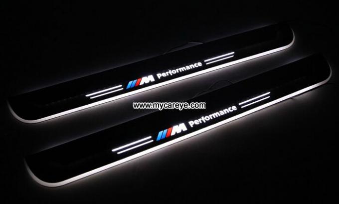 BMW X4 auto parts retrofit LED moving lights for car door scuff
