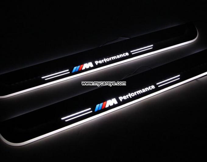 BMW X4 auto parts retrofit LED moving lights for car door scuff