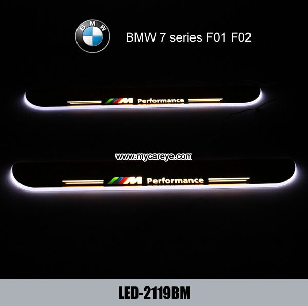 BMW 7 series F01 F02 Led Moving Door sill Scuff Dynamic Pedal LED Lights