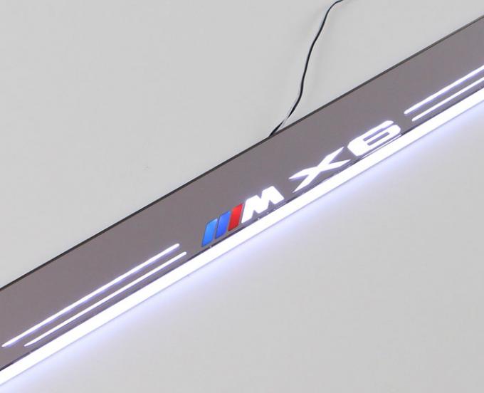 BMW X6 35i 40i 50i M50d Car accessory LED moving door scuff led lights
