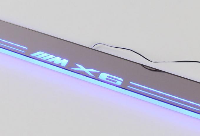BMW X6 35i 40i 50i M50d Car accessory LED moving door scuff led lights