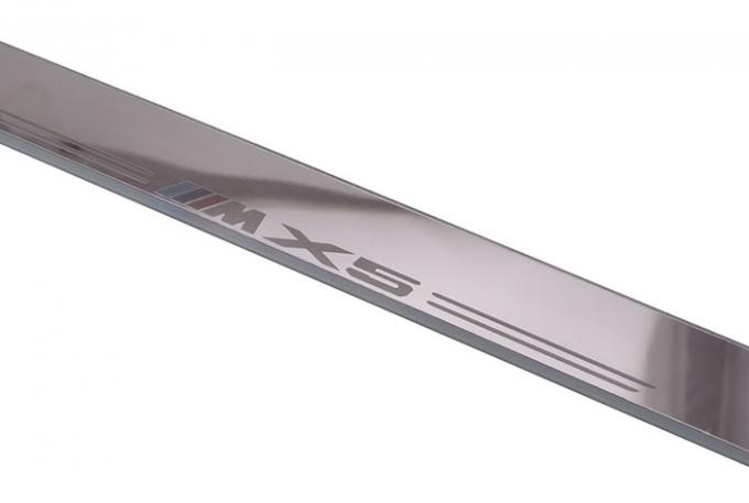 BMW X5 E70 Car accessory stainless steel scuff plate door sill LED light