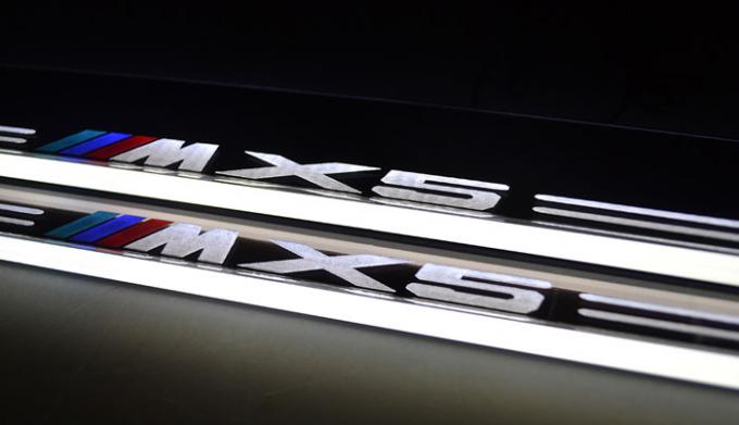 BMW X5 E70 Car accessory stainless steel scuff plate door sill LED light
