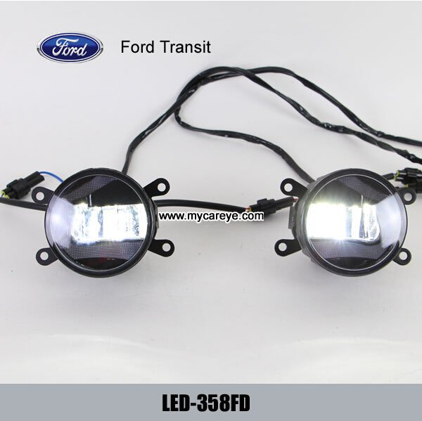 Ford Transit accessories car front fog light LED DRL daytime running lights