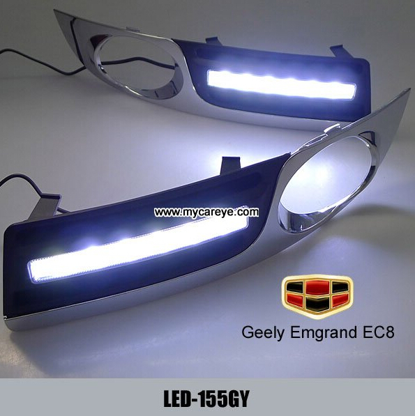 Geely Emgrand EC8 DRL LED driving Lights led auto light replacements