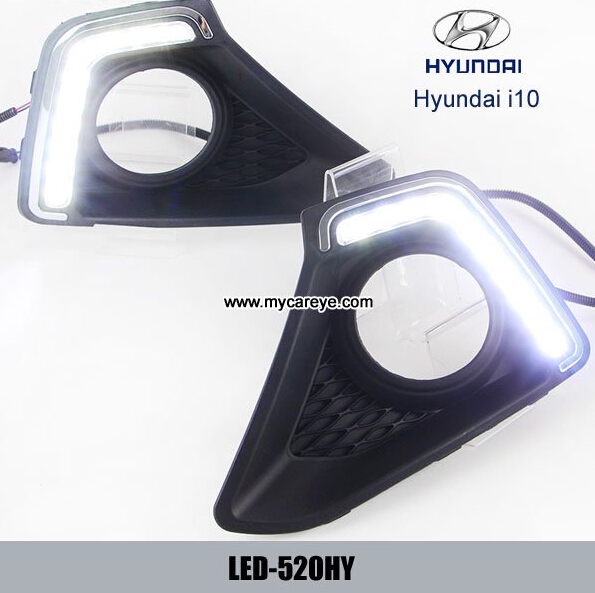 Hyundai i10 DRL LED Daytime driving Lights autobody parts aftermarket
