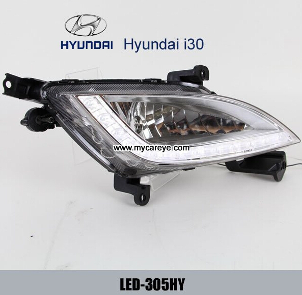 HYUNDAI i30 DRL LED Daytime driving Lights Car led light aftermarket