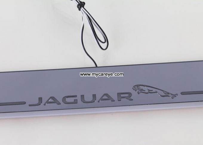 Jaguar XF LED lights side step car door sill led light pedal scuff