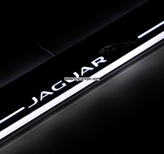 Jaguar XF LED lights side step car door sill led light pedal scuff