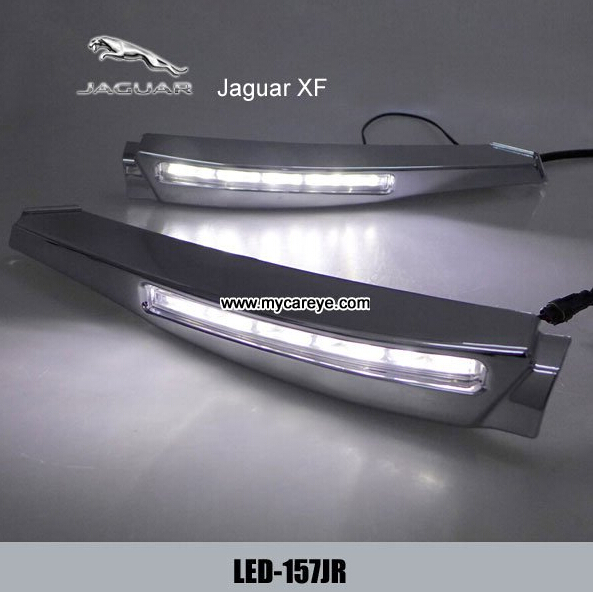 Jaguar XF DRL LED Daytime Running Lights Car front light upgrade LED