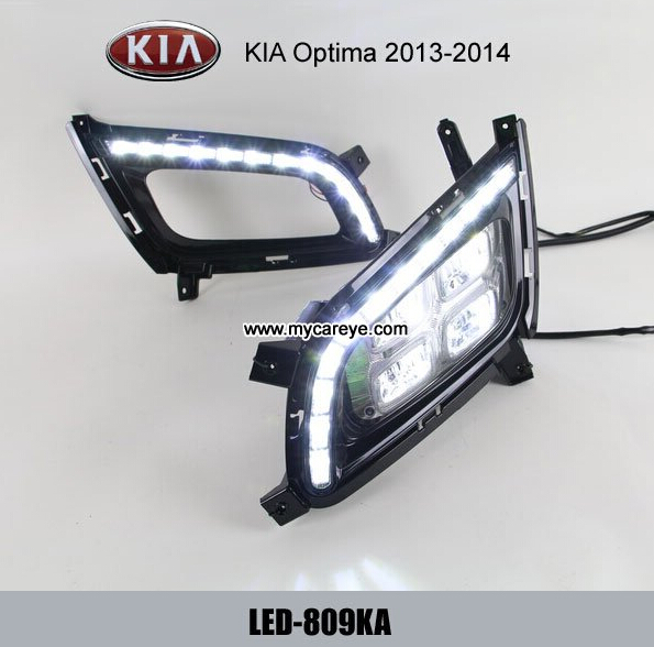 KIA Optima 20132014 DRL LED Daytime Running Lights vehicle assembly