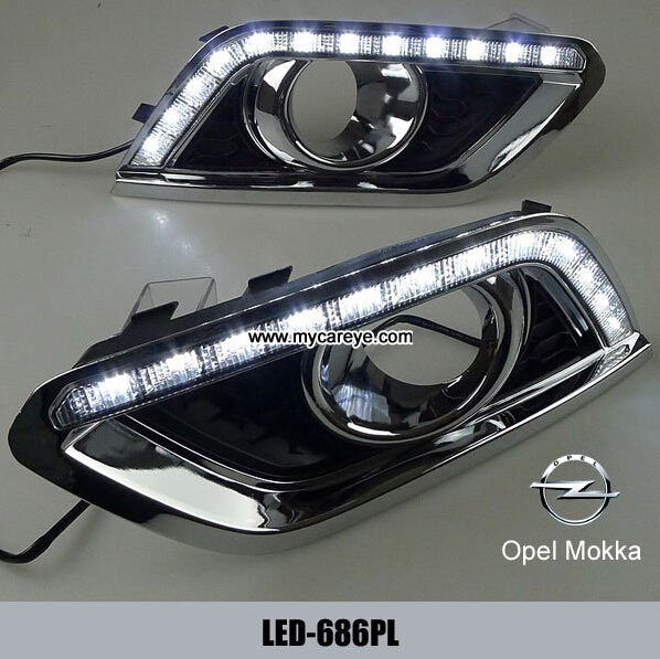 Opel Mokka DRL LED Daytime Running Light Car exterior lights for sale