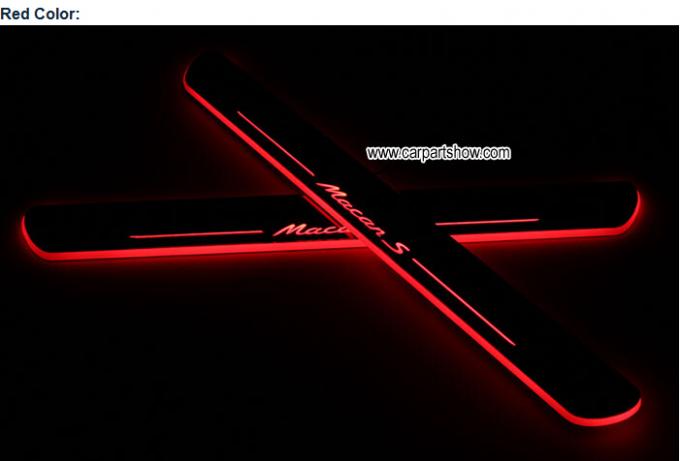 Porsche Macan car door safety lights led moving specail scuff light