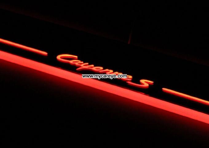 Porsche Cayenne car Moving door Step Pedal welcome light led projection