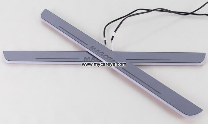 LED door scuff plate lights for Volkswagen VW Magotan door sill plate light sale