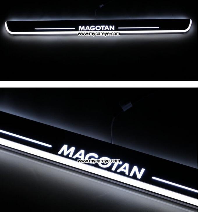 LED door scuff plate lights for Volkswagen VW Magotan door sill plate light sale