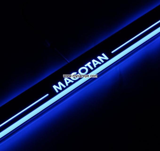 LED door scuff plate lights for Volkswagen VW Magotan door sill plate light sale