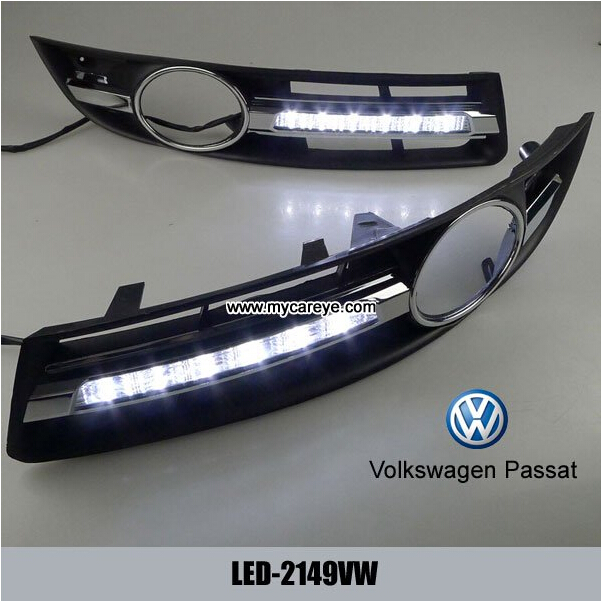 Volkswagen VW Passat 0609 DRL LED Daytime Running Lights Car driving