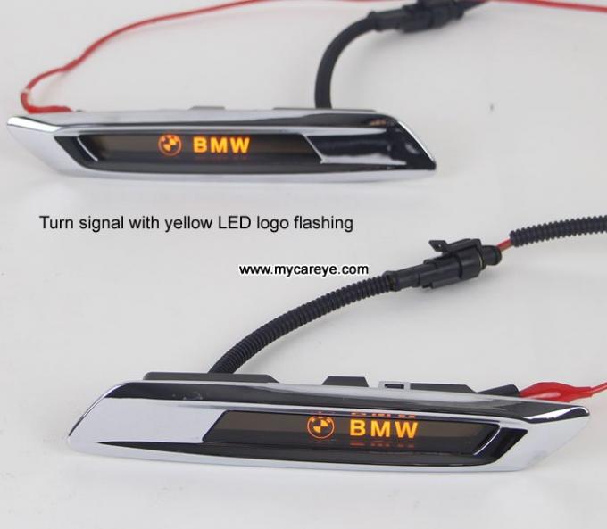 LED leaf plate lamp with turn signals light for BMW 5 series 2011-2015 F10 F11