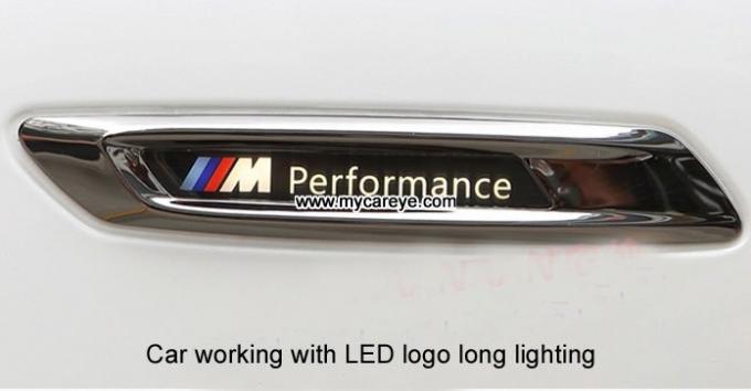 BMW 5 Series Car Fender Side Marker steering light turn signals LED logo light DRL