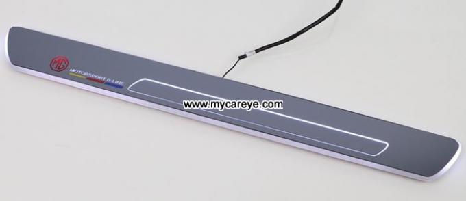 MG GT Car accessory stainless steel scuff plate door sill plate light LED