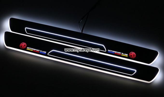 LED door scuff plate lights for MG GS door sill plate light sale