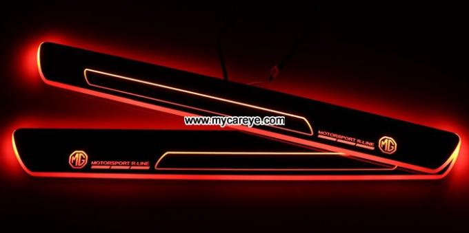LED door scuff plate lights for MG GS door sill plate light sale