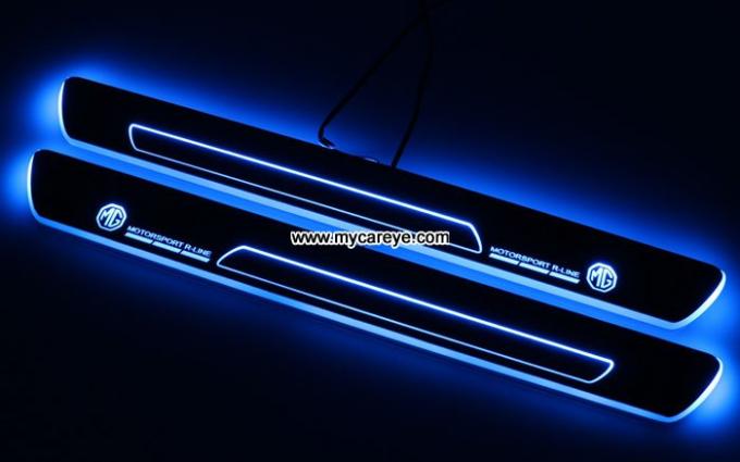 LED door scuff plate lights for MG GS door sill plate light sale