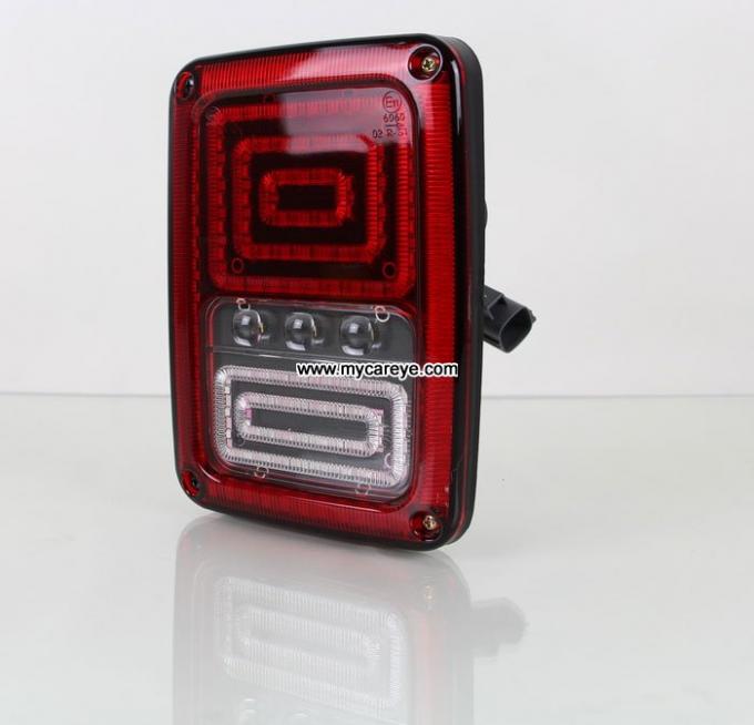 Jeep Wrangler Auto Rear-end Tail Brake Parking Lights LED TailLights Column back Rearing