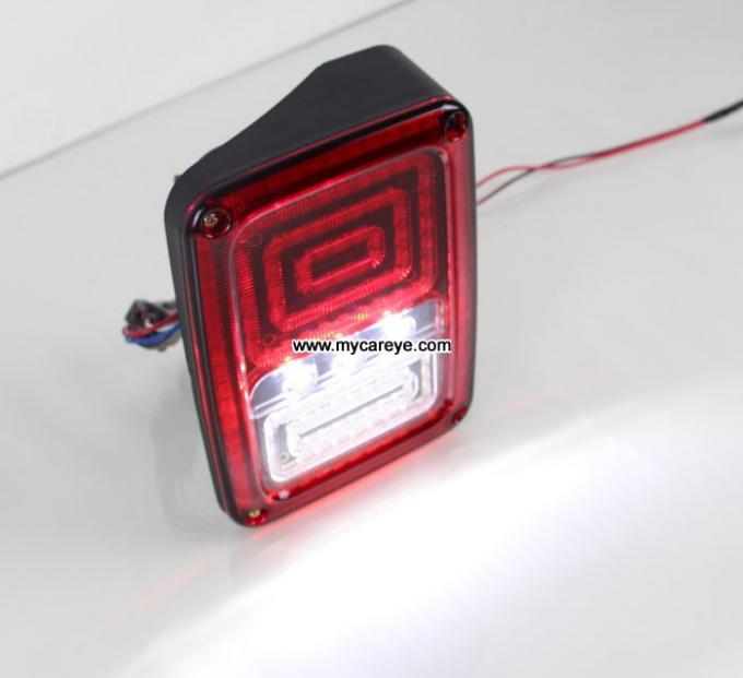 Jeep Wrangler Auto Rear-end Tail Brake Parking Lights LED TailLights Column back Rearing