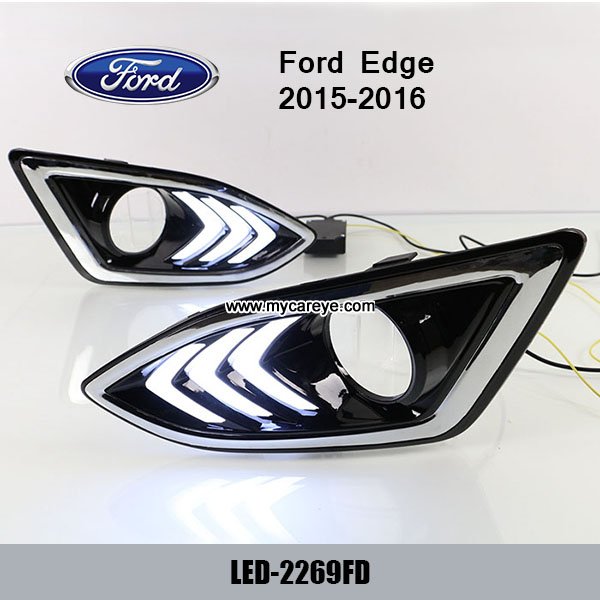 Ford Edge 2015-2016 DRL LED Daytime Running Light driving aftermarket