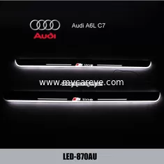 China Audi A6L C7 LED Lights Scuff Plate protector Threshold Tread car Pedal supplier