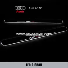 China Audi A5 S5 car door welcome light led projection Pedal Lights supplier