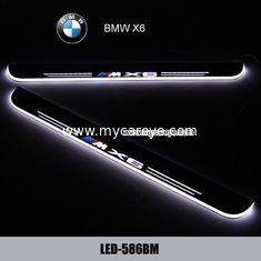 China BMW X6 35i 40i 50i M50d Car accessory LED moving door scuff led lights supplier