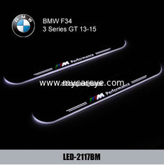 China BMW F34 GT car door welcome lights LED Moving Door sill Scuff for sale supplier