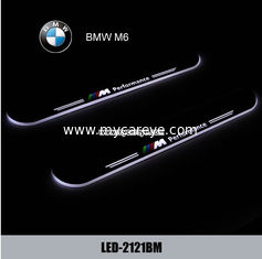 China BMW M6 car led door courtesy light logo projector sill door pedal supplier