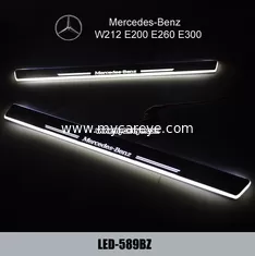 China Mercedes-Benz W212 E200 E260 E300L custom car door Welcome Pedal LED Light supplier