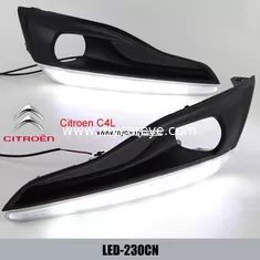 China Citroen C-Quatre C4 DRL LED Daytime Running Light Car headlights parts supplier