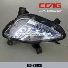 China CCAG Eado Clover DRL LED Daytime Running Lights steering light for car supplier
