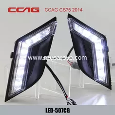 China CCAG CS75 2014 DRL LED Daytime Running Lights Carbody parts upgrade supplier