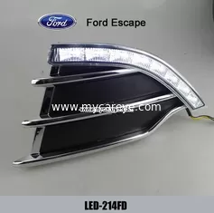 China Ford Escape DRL LED Daytime Running Lights turn signal driving lights supplier