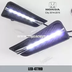 China HONDA City 2014-2015 DRL LED Daytime Running Lights car exterior light supplier