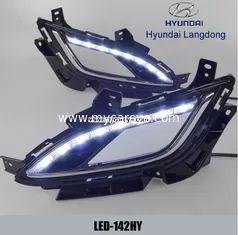 China Hyundai Langdong DRL LED Daytime Running Light Car lights aftermarket supplier