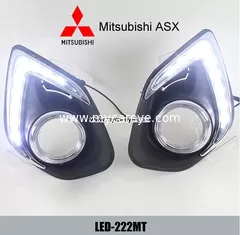 China Mitsubishi ASX DRL LED Daytime Running Lights auto daylight retrofit supplier