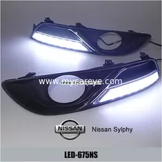 China Nissan Sylphy DRL LED Daytime Running Light Car exterior led lights supplier